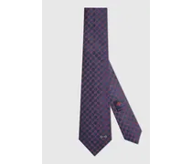 Krawatte Aus GG Seidenjacquard
