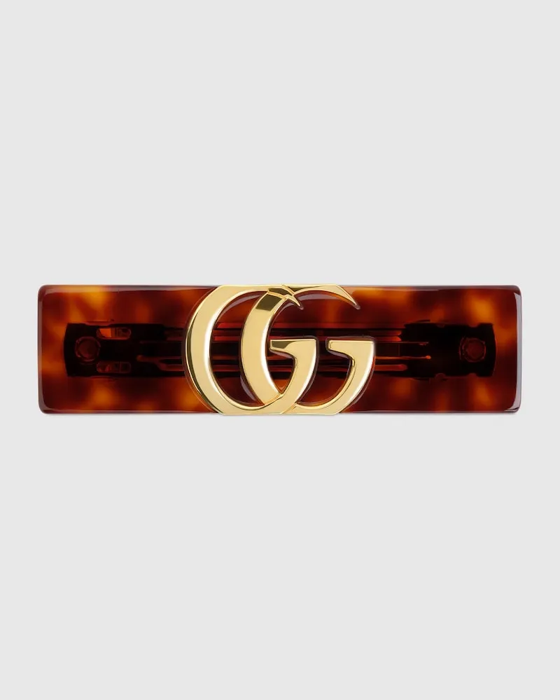 Gucci Haarspange mit Doppel G Undefined