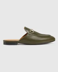 Gucci Princetown Damenslipper Grün