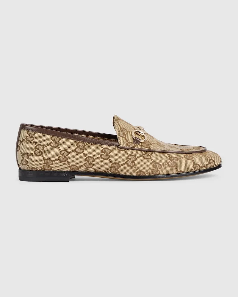 Gucci Jordaan Damenloafer Beige