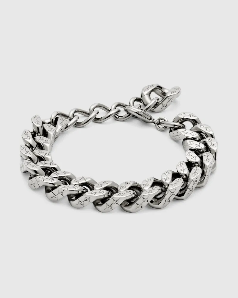 Gucci Signature Kettenarmband Mit Gravur, Größe Undefined