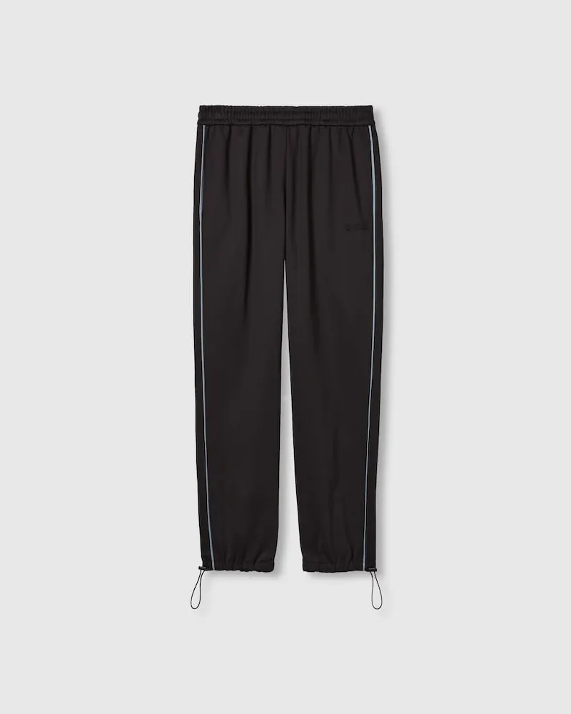 Gucci Hose aus Jersey Mit Stickerei, Größe Schwarz