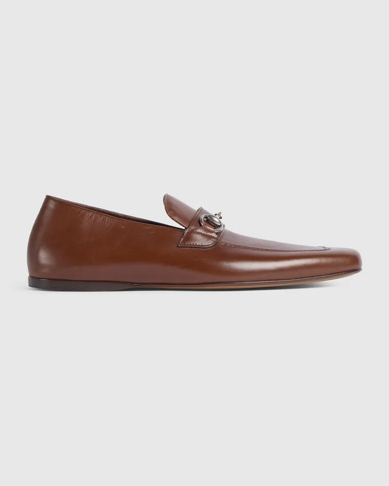 Gucci Herrenloafer mit Horsebit Braun