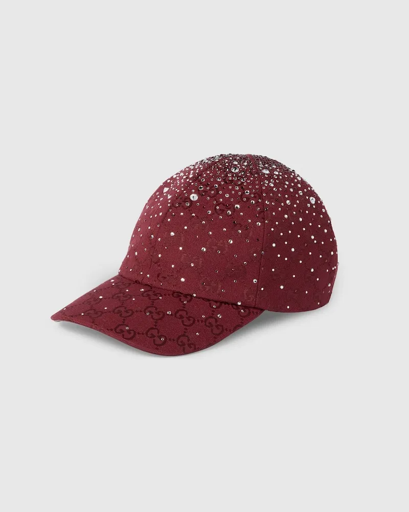 Gucci Casquette En Toile GG, Taille Bordeaux