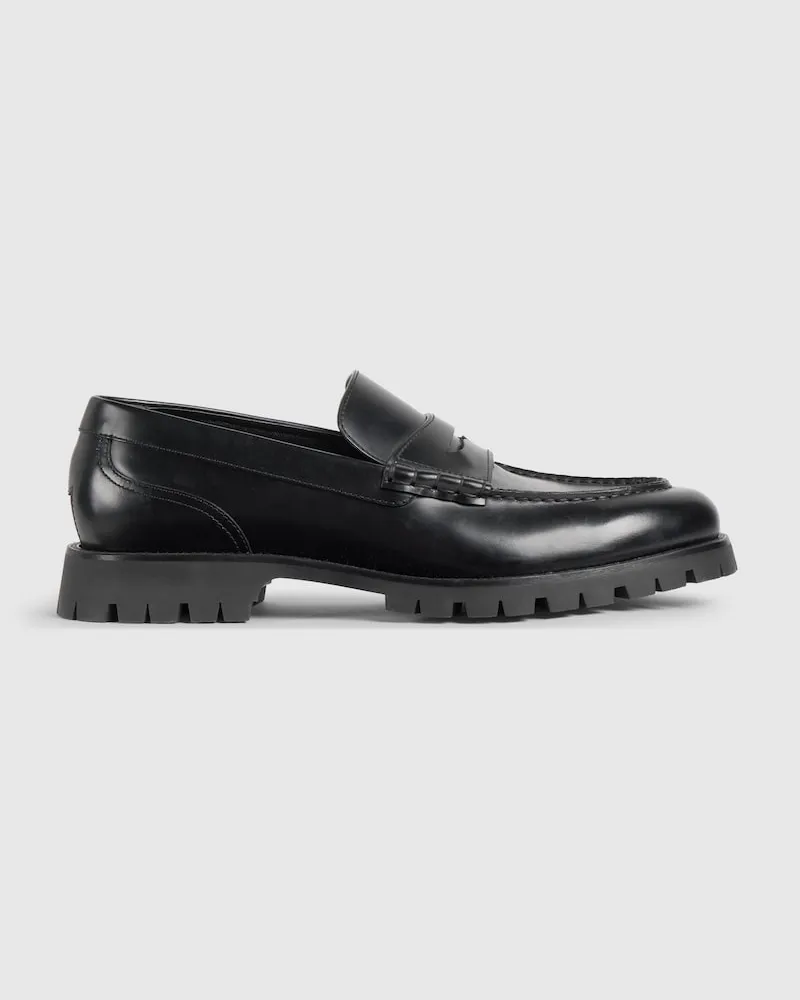 Gucci Herrenloafer mit Profilsohle Schwarz