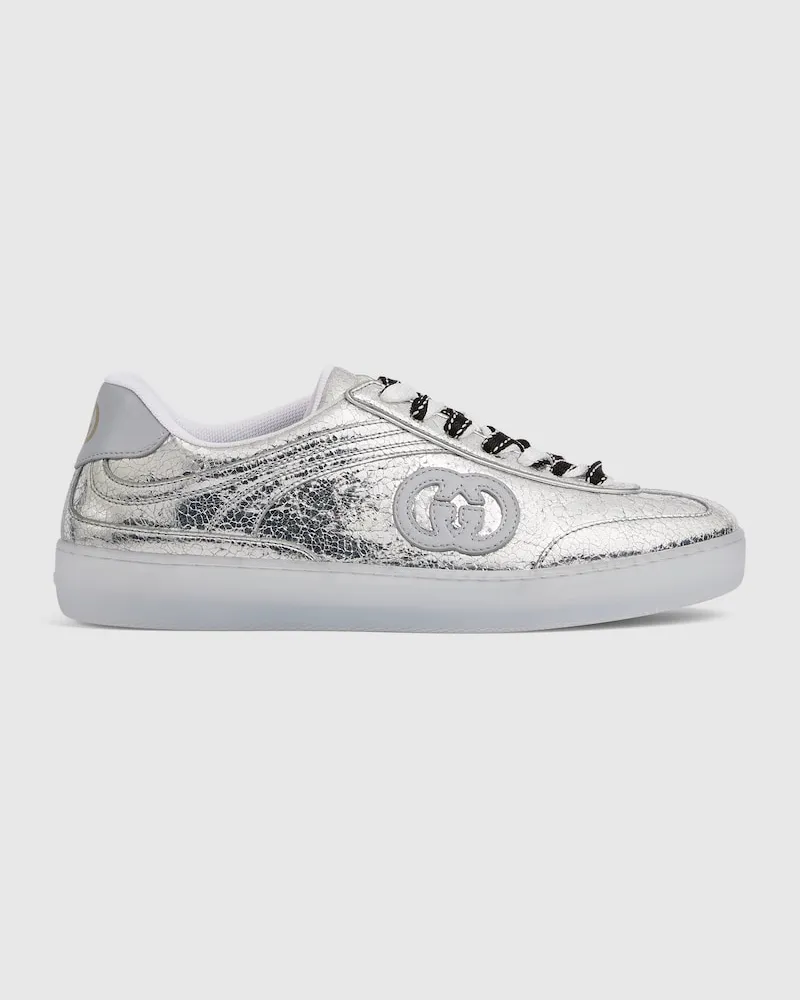 Gucci G75 Damensneaker, Größe Silver