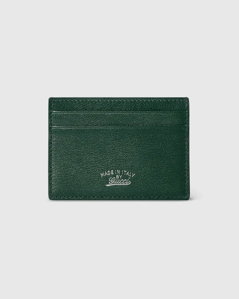Gucci Lira Kartenetui Grün
