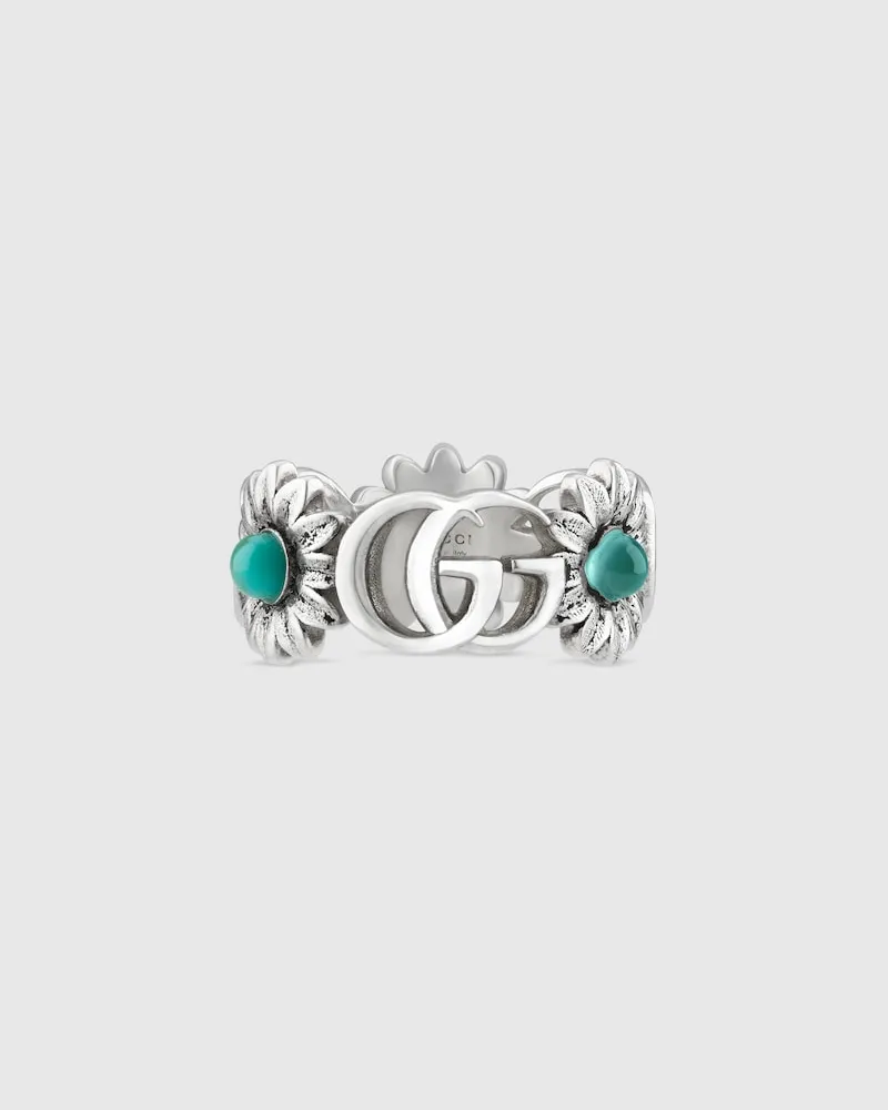 Gucci GG Marmont Ring Mit Perlmuttdetails Undefined