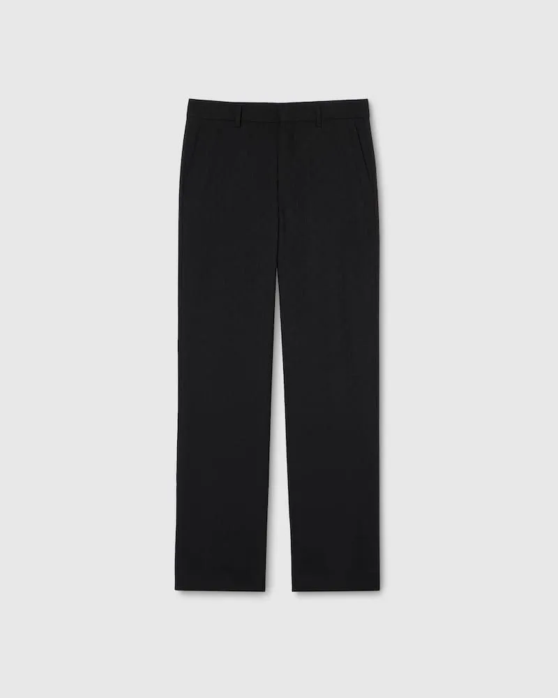 Gucci Hose aus GG Wolle, Größe Schwarz