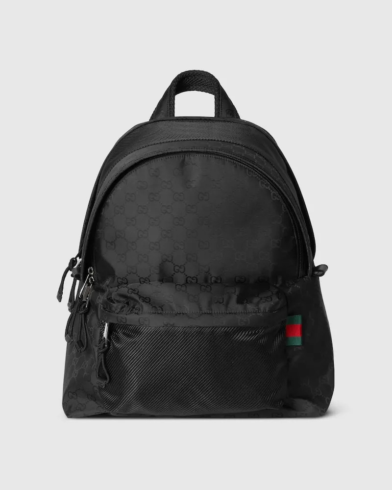 Gucci Mittelgroßer Nexus Rucksack Schwarz