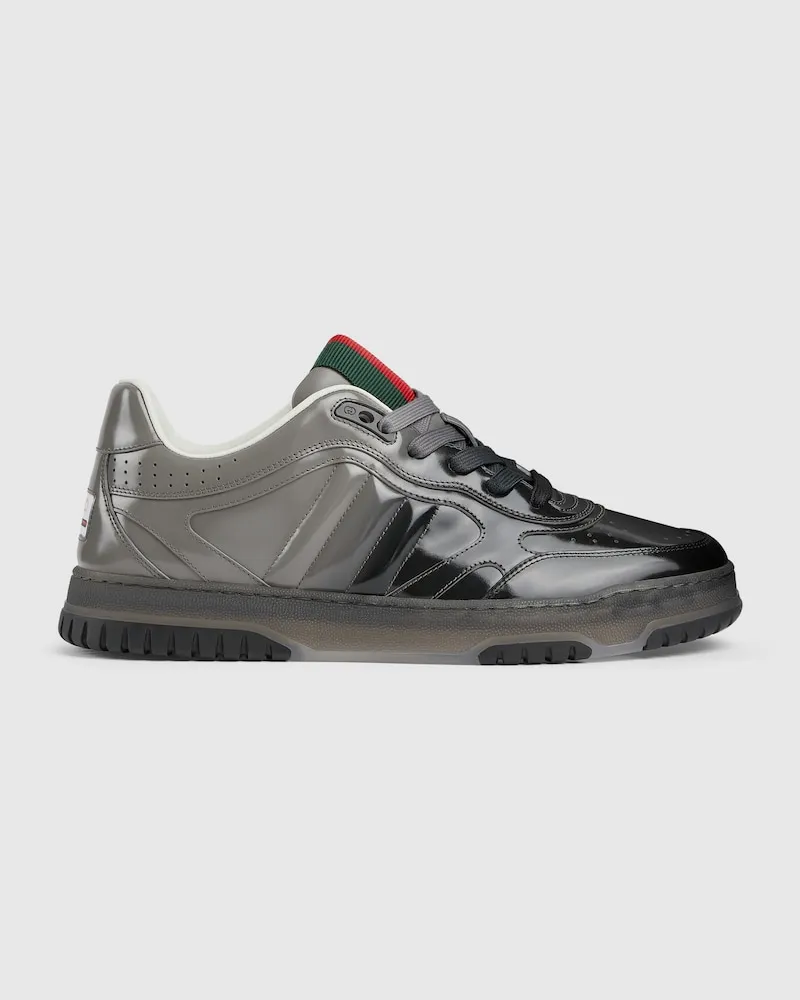 Gucci Re-Web Herrensneaker, Größe Grau