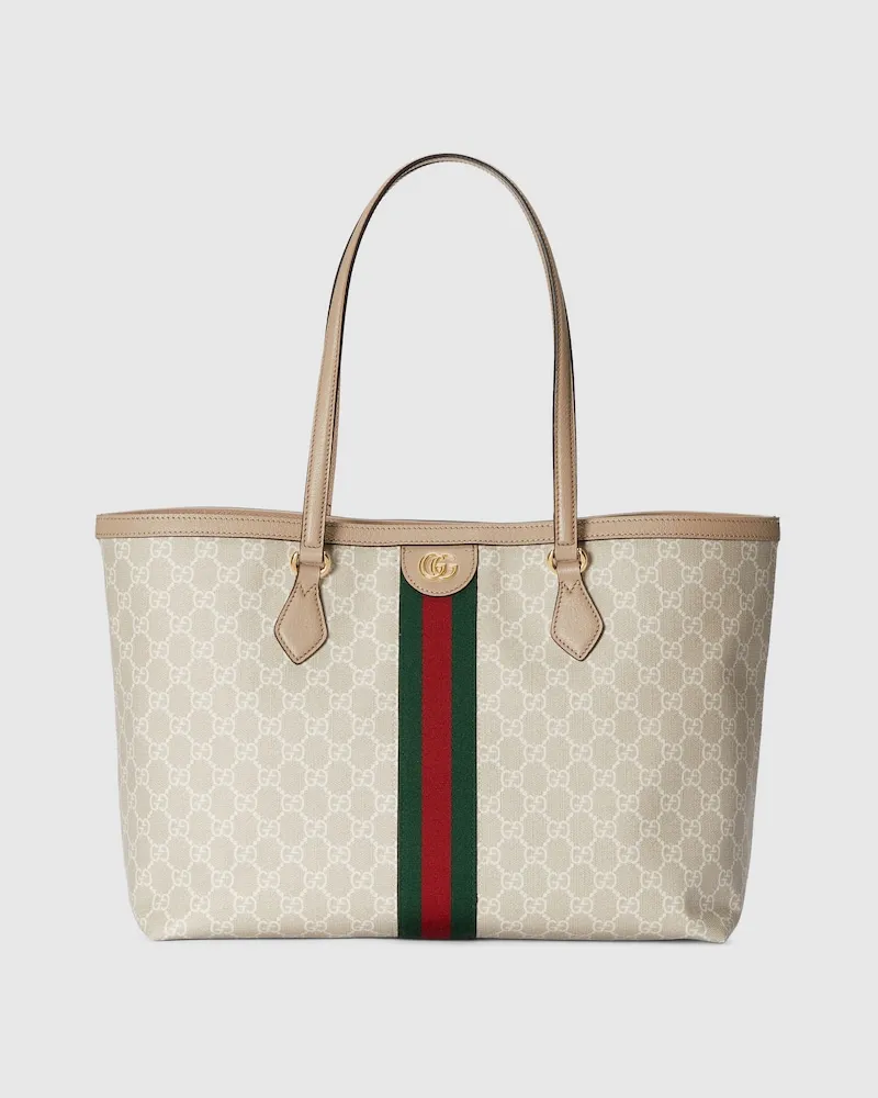 Gucci Großer Ophidia Shopper Weiß
