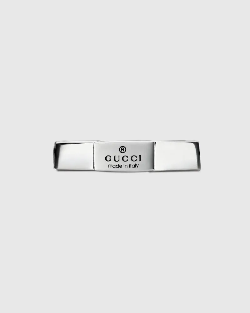 Gucci Trademark Eckiger Ring Undefined