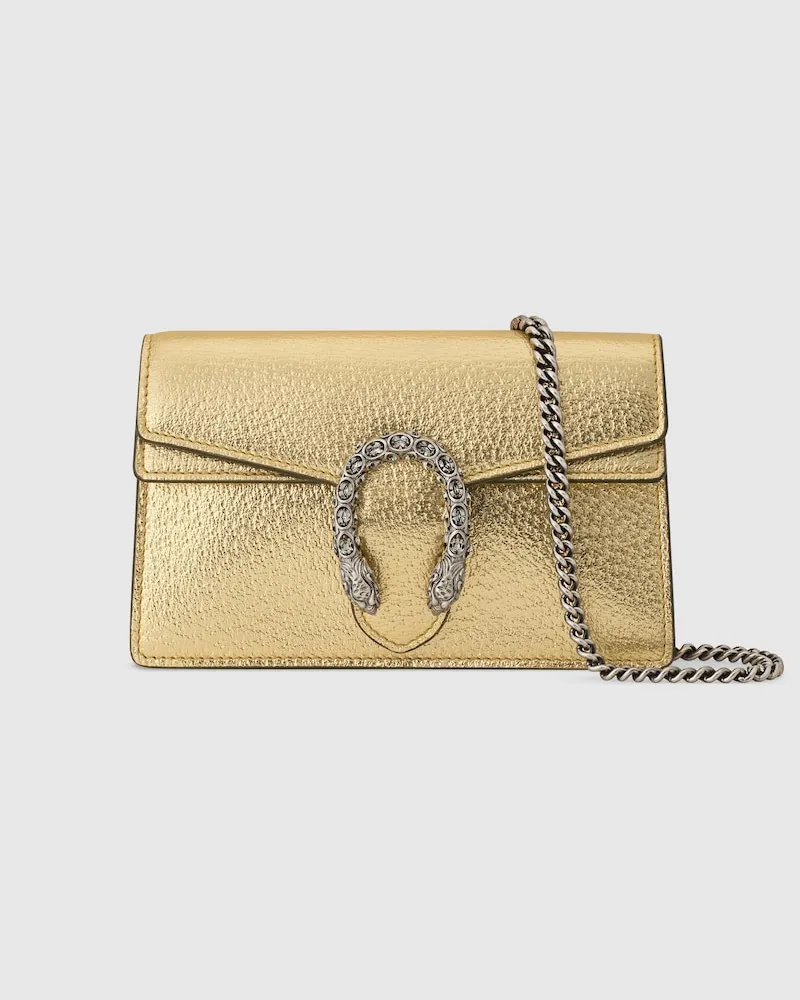 Gucci Dionysus Mini-Tasche Gold
