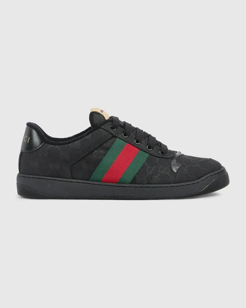 Gucci Baskets Screener Pour Homme, Taille Noir