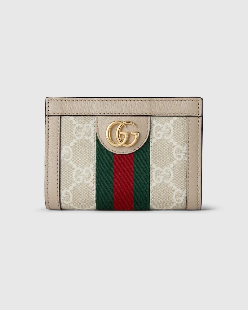 Gucci Kleine Ophidia Brieftasche Weiß