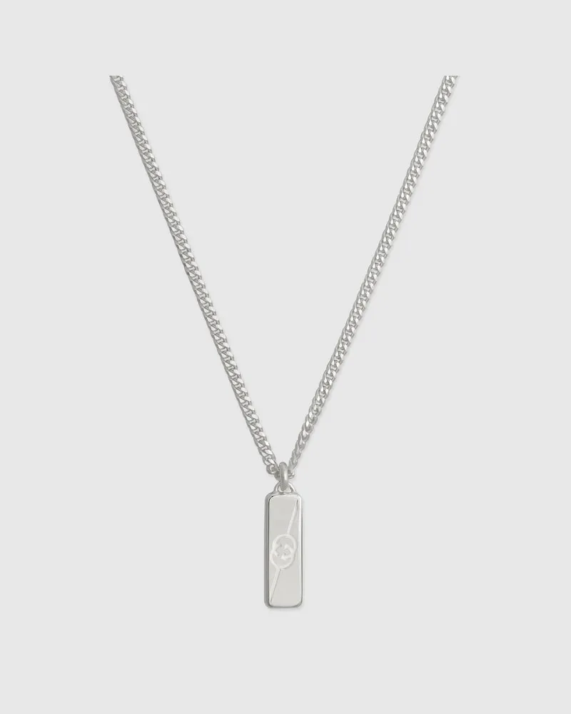 Gucci Halskette Mit Diagonalem GG Undefined