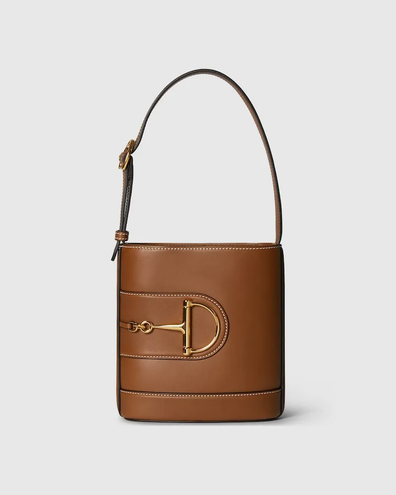Gucci Kleine 73 Bucket Bag Braun