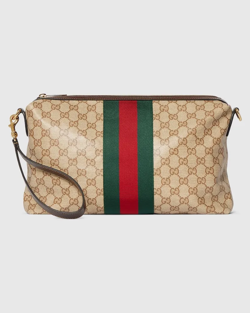 Gucci Umhängetasche mit GG Beige
