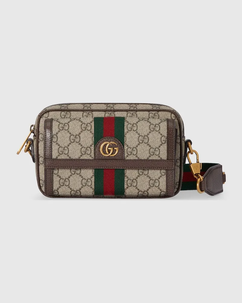 Gucci Ophidia Mini-Tasche Beige