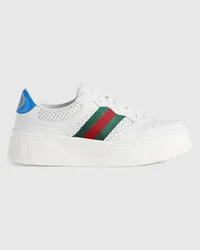 Gucci Damensneaker Mit Web Weiß