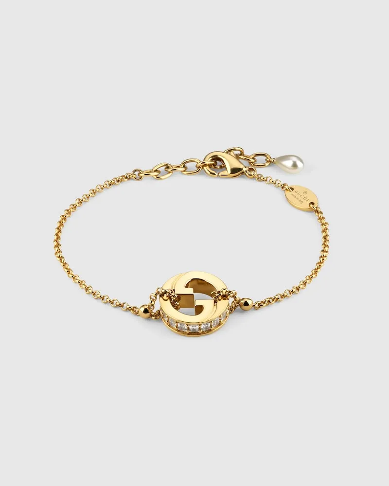 Gucci Blondie Armband mit Anhänger Goldfarbenes
