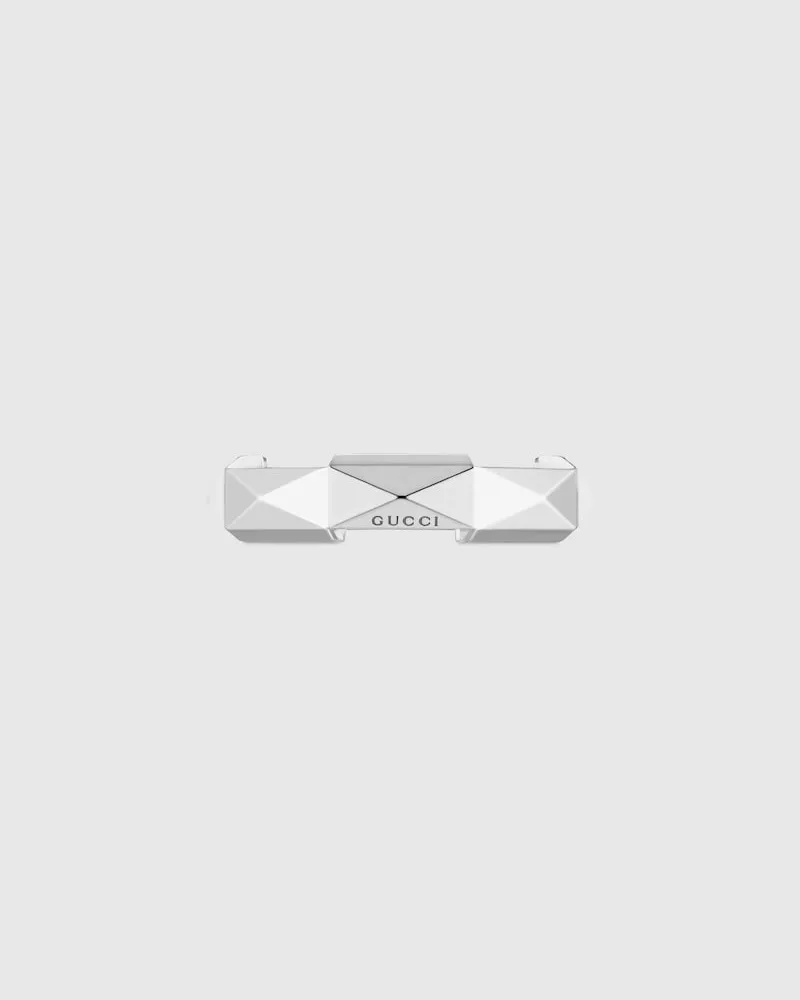 Gucci Link To Love Ring Mit Nieten Undefined