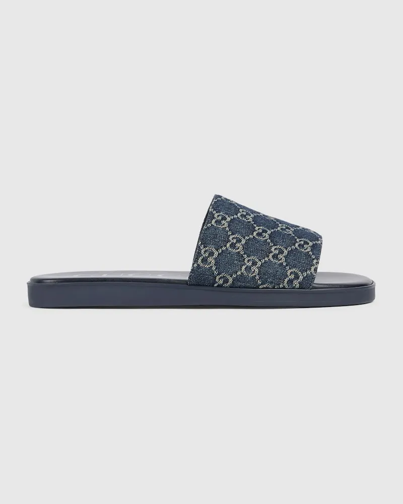 Gucci Herrenpantolette, Größe Blau