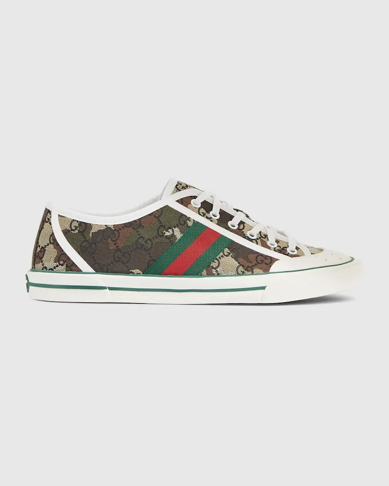 Gucci Tennis 1977 Herrensneaker, Größe Schwarz