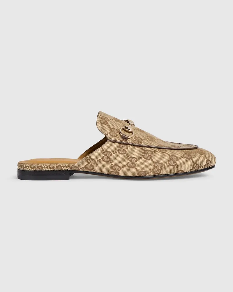 Gucci Princetown Damenslipper Beige