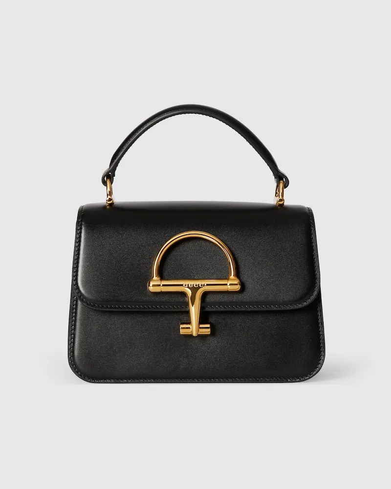 Gucci Kleine Siena Henkeltasche Schwarz