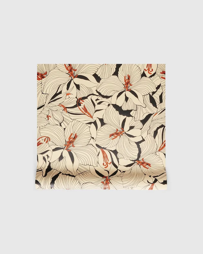 Gucci Tapete Mit Lilien Undefined