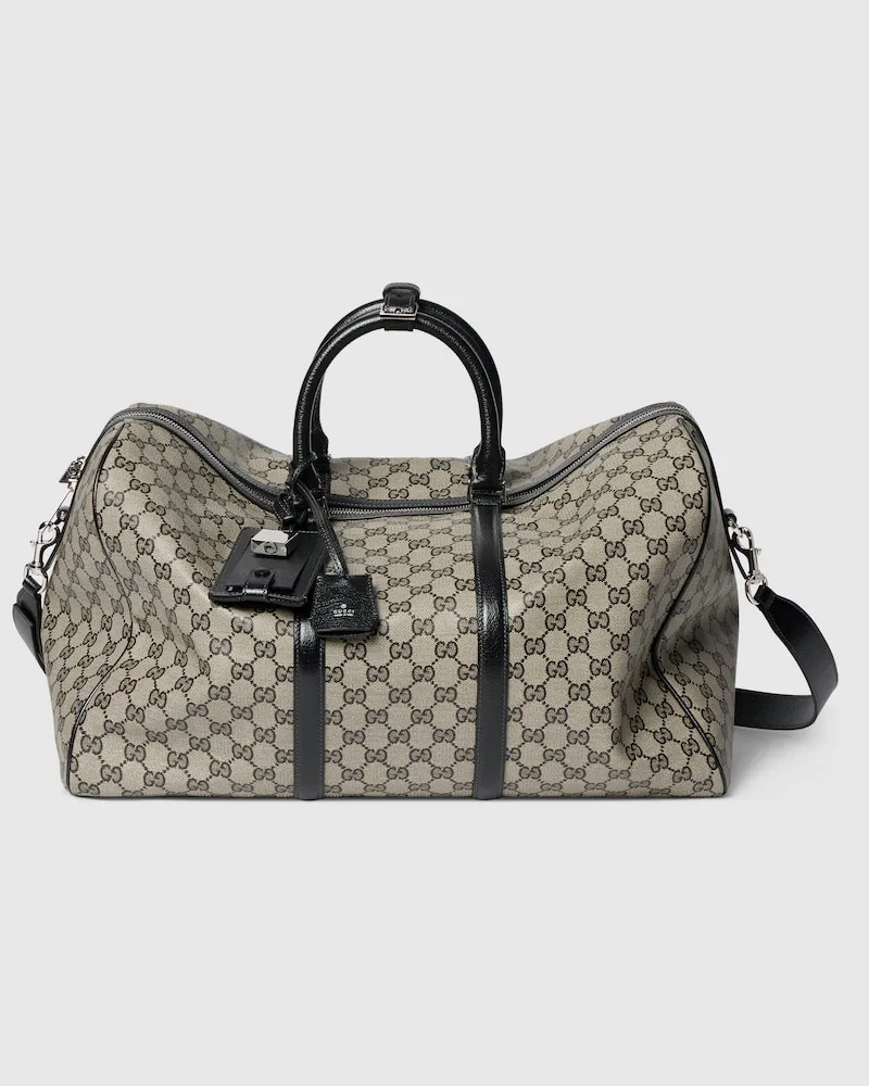 Gucci Mittelgroße Essence Classic Reisetasche Beige
