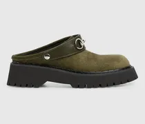 Damen-Mules Mit Horsebit, Größe