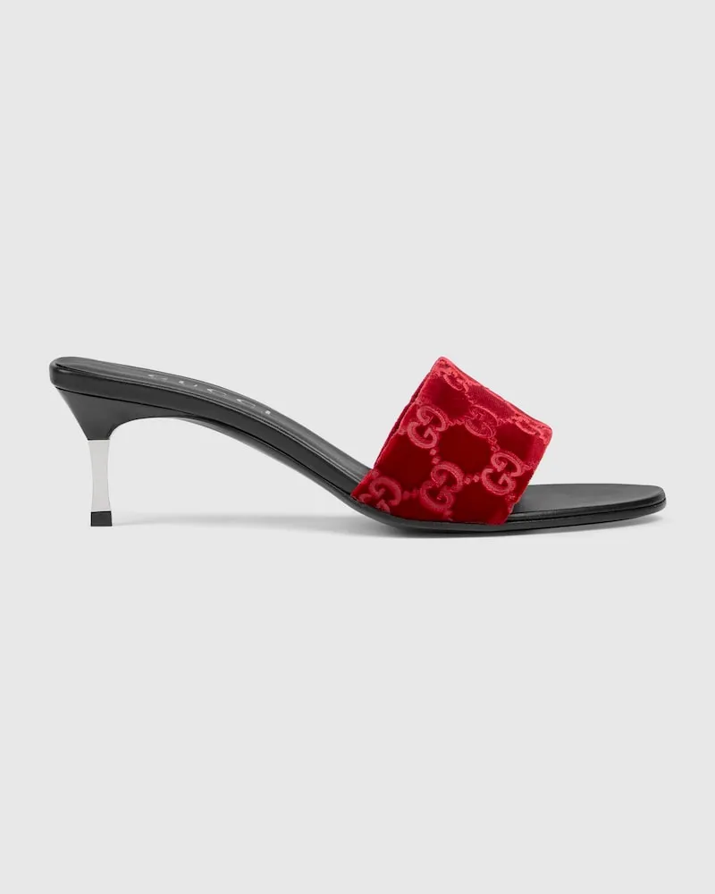 Gucci Bombshell Damenpantolette, Größe Rot