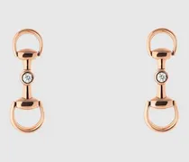 Horsebit Ohrringe Diamanten 18k Gold