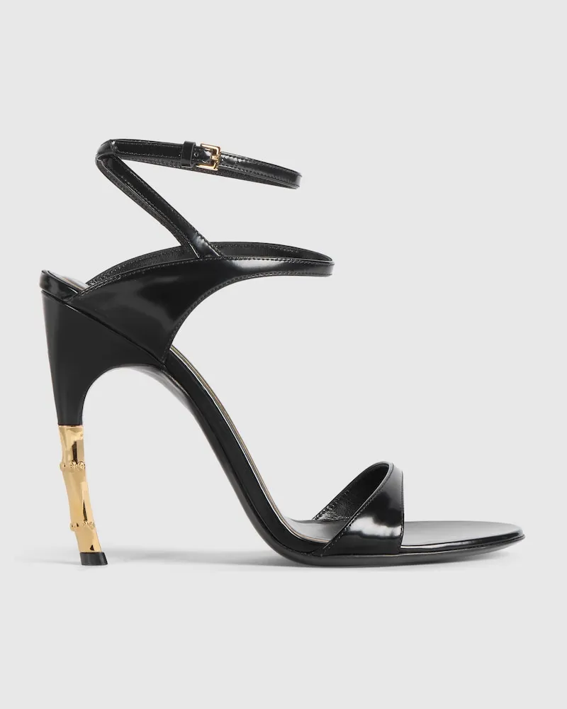 Gucci Damen Castello Sandale, Größe Schwarz