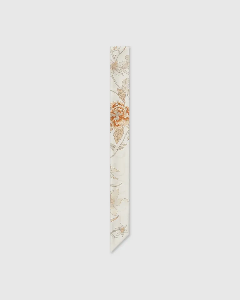 Gucci Band aus Seide Mit Print Nude
