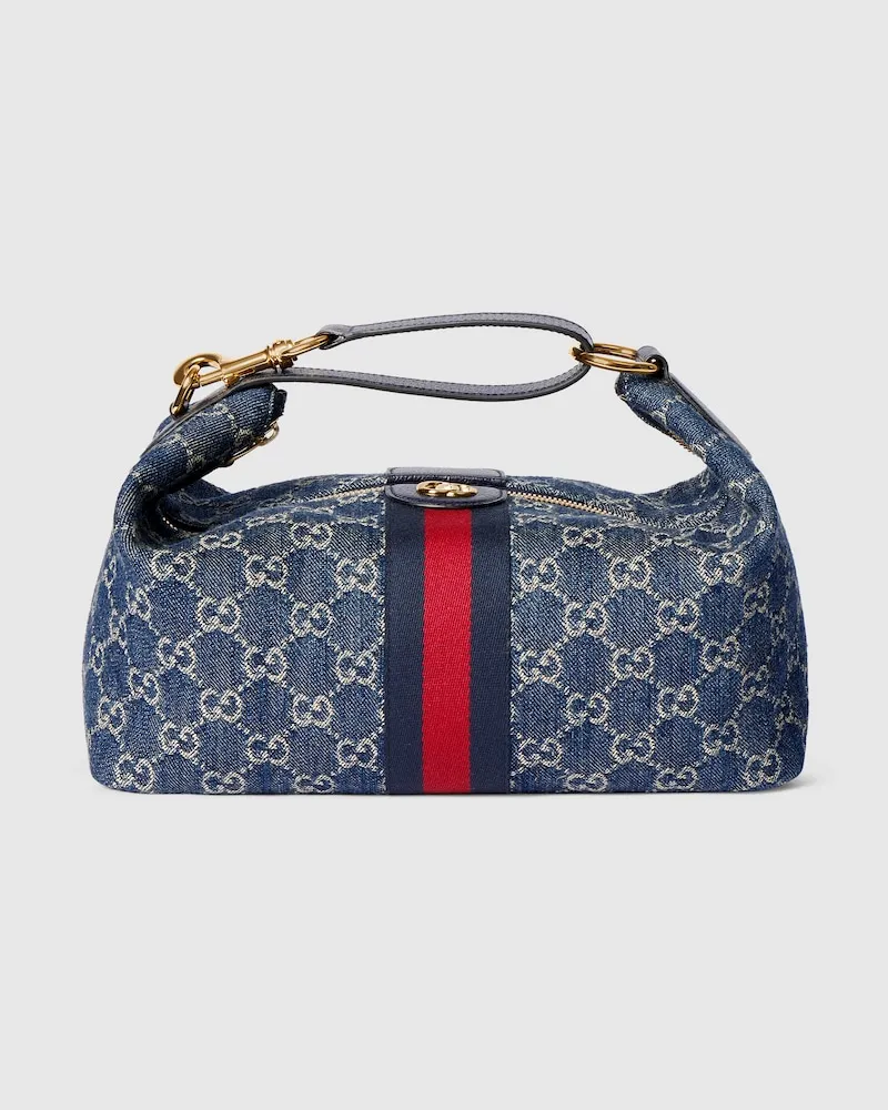 Gucci Mittelgroße Vanity Henkeltasche Blau