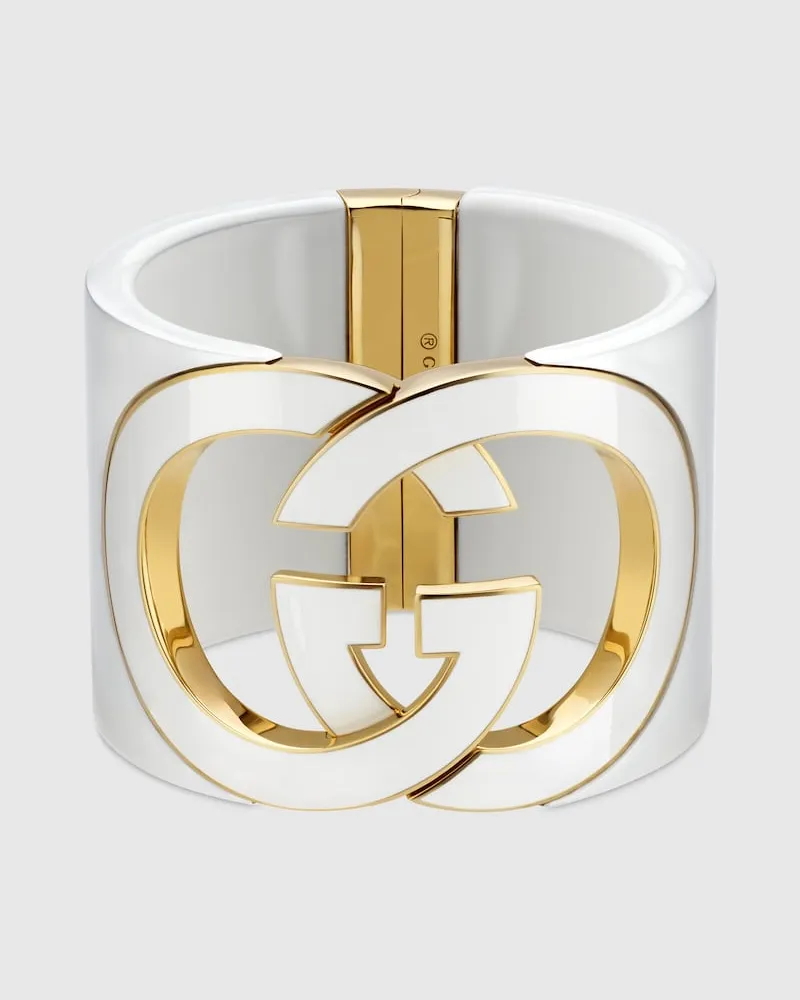 Gucci Interlocking Armspange, Größe Undefined