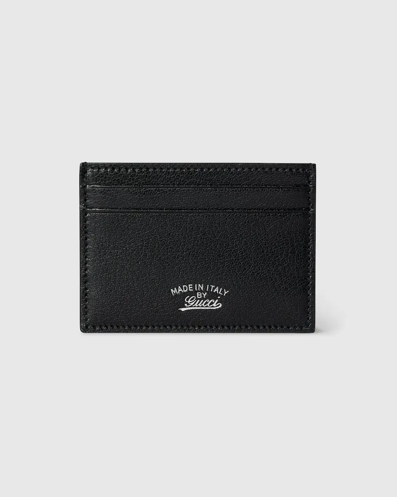 Gucci Lira Kartenetui Schwarz