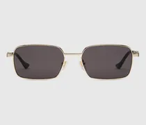 Sonnenbrille mit Rechteckigem Rahmen