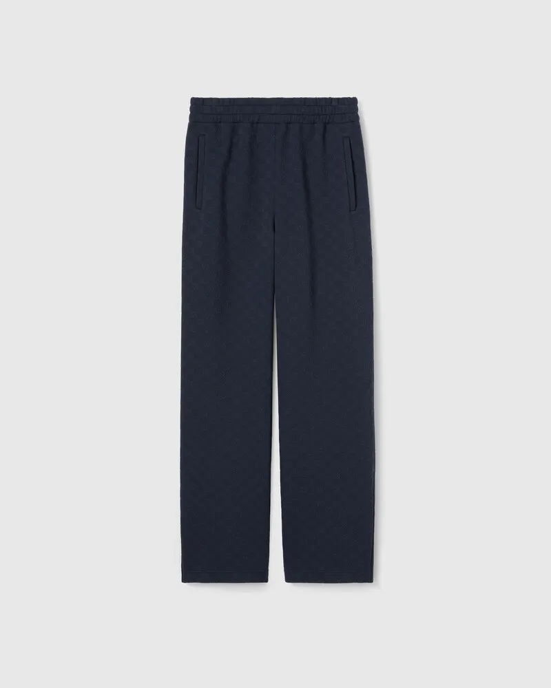 Gucci Pantalon De Sport En Jersey Technique GG, Taille Bleu