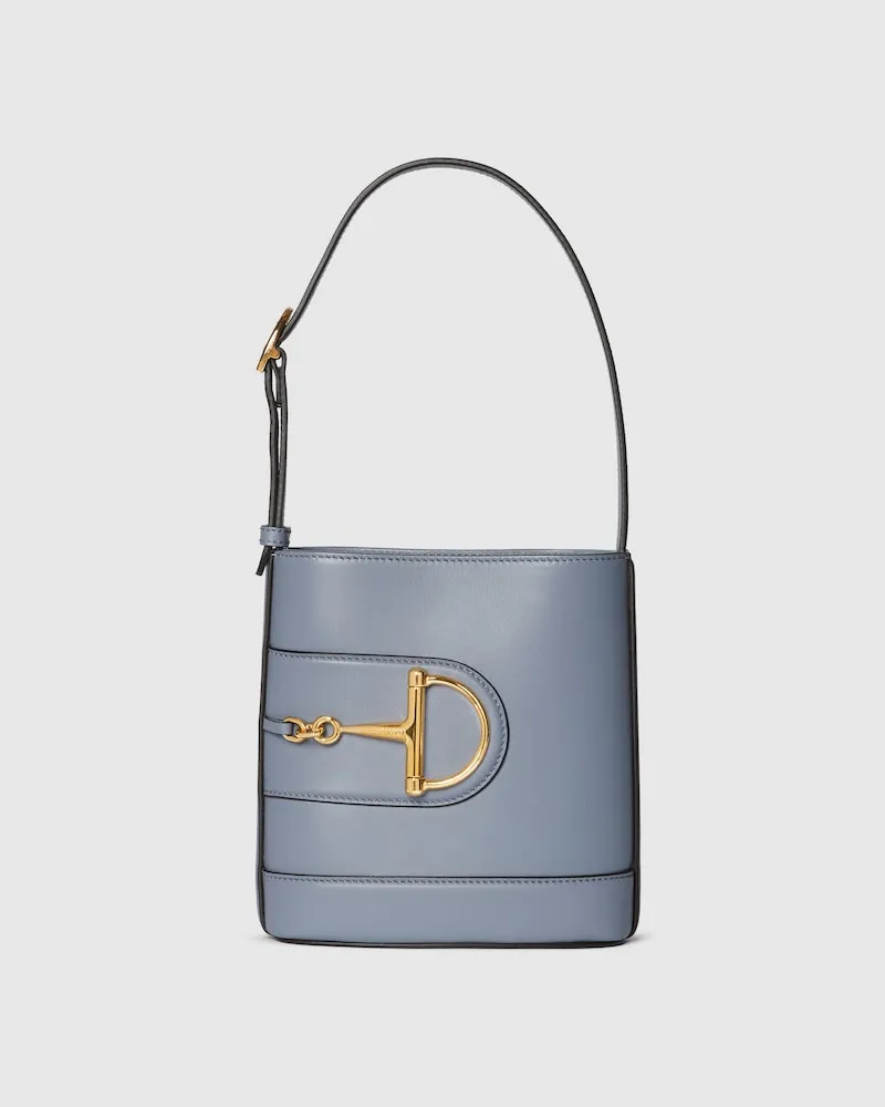 Gucci Kleine 73 Bucket Bag Grau