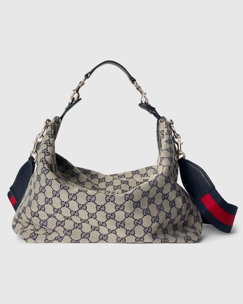 Gucci Mittelgroße Brera Umhängetasche Blau