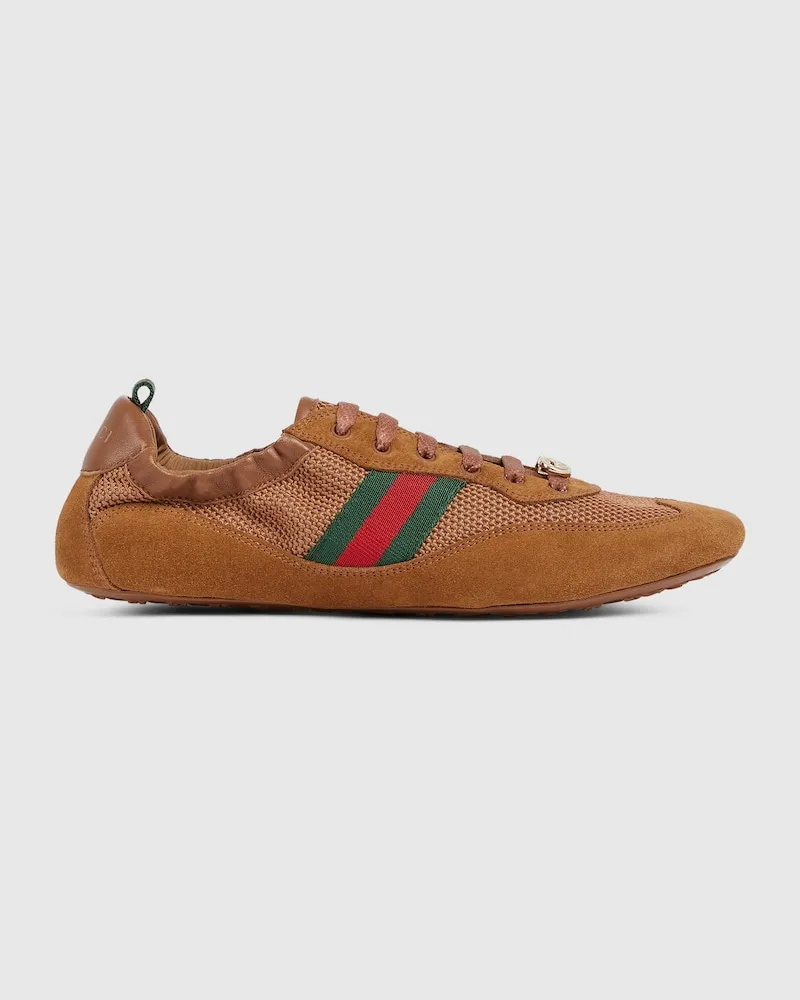 Gucci Shift Damensneaker, Größe Braun