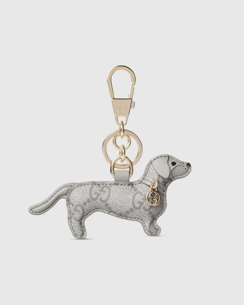 Gucci Taschenanhänger In Hundeform Gold