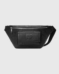 Gucci Gürteltasche Mit Jumbo GG Schwarz