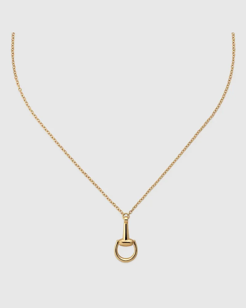Gucci Horsebit Gliederhalskette 18 Karat Gold