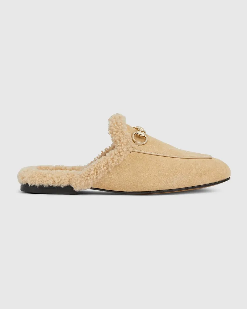 Gucci Princetown Damenslipper, Größe Beige